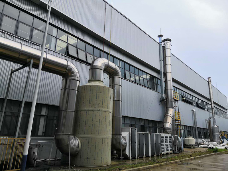 汽車配件（jiàn）製造廠廢氣處理工程